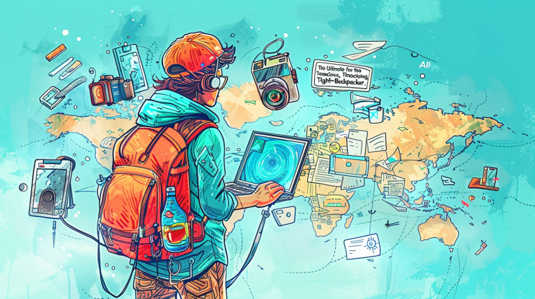 “Backpack Profits: How Thrifty Globetrotters Are Earning with Cutting-Edge AI Tools!”