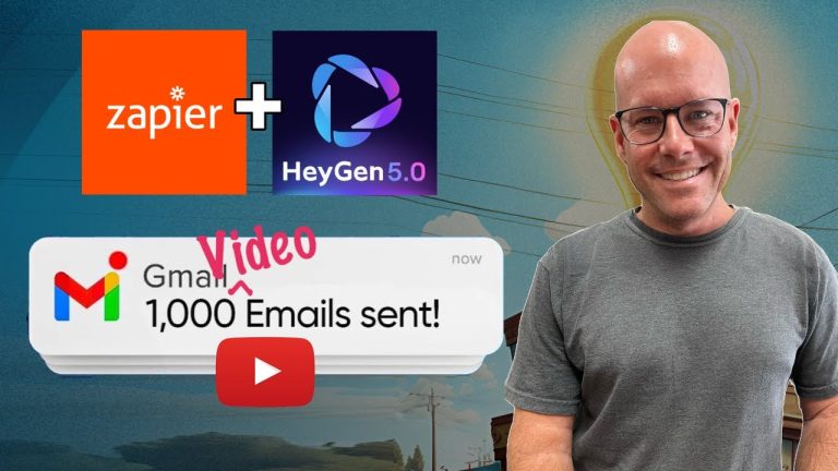 Game Changing AI Email Marketing – Personalized Videos with Zappier & HeyGen