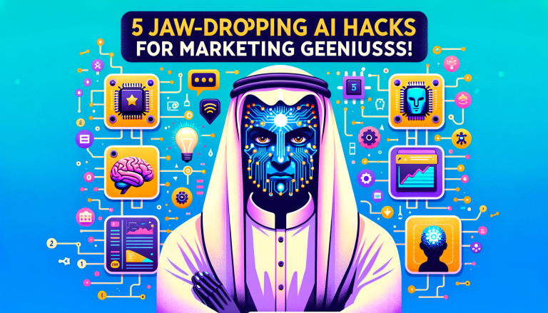 “5 Jaw-Dropping AI Hacks for Marketing Geniuses!”